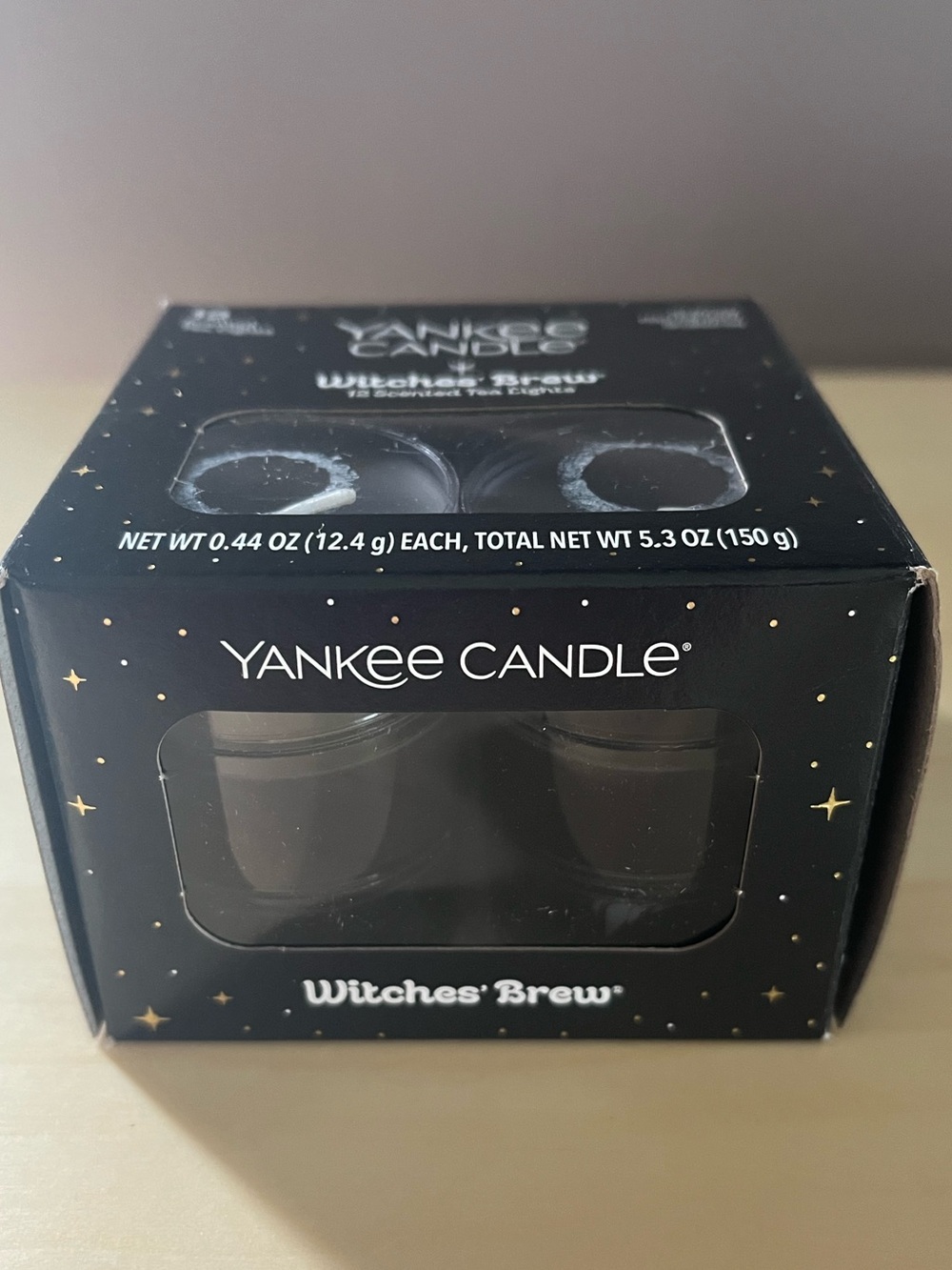 Yankee Candle Witches’ Brew Patchouli Tea Light Candles 12 Per Box New